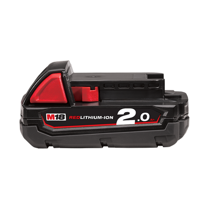 Battery 18V 2.0ah Extended Capacity Red Lithium Milwaukee 148974 M18B2