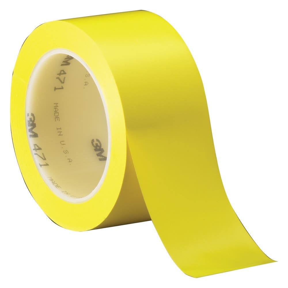 471 Industrial Vinyl Tape Yellow 50mm x 33m_149696_7100044478