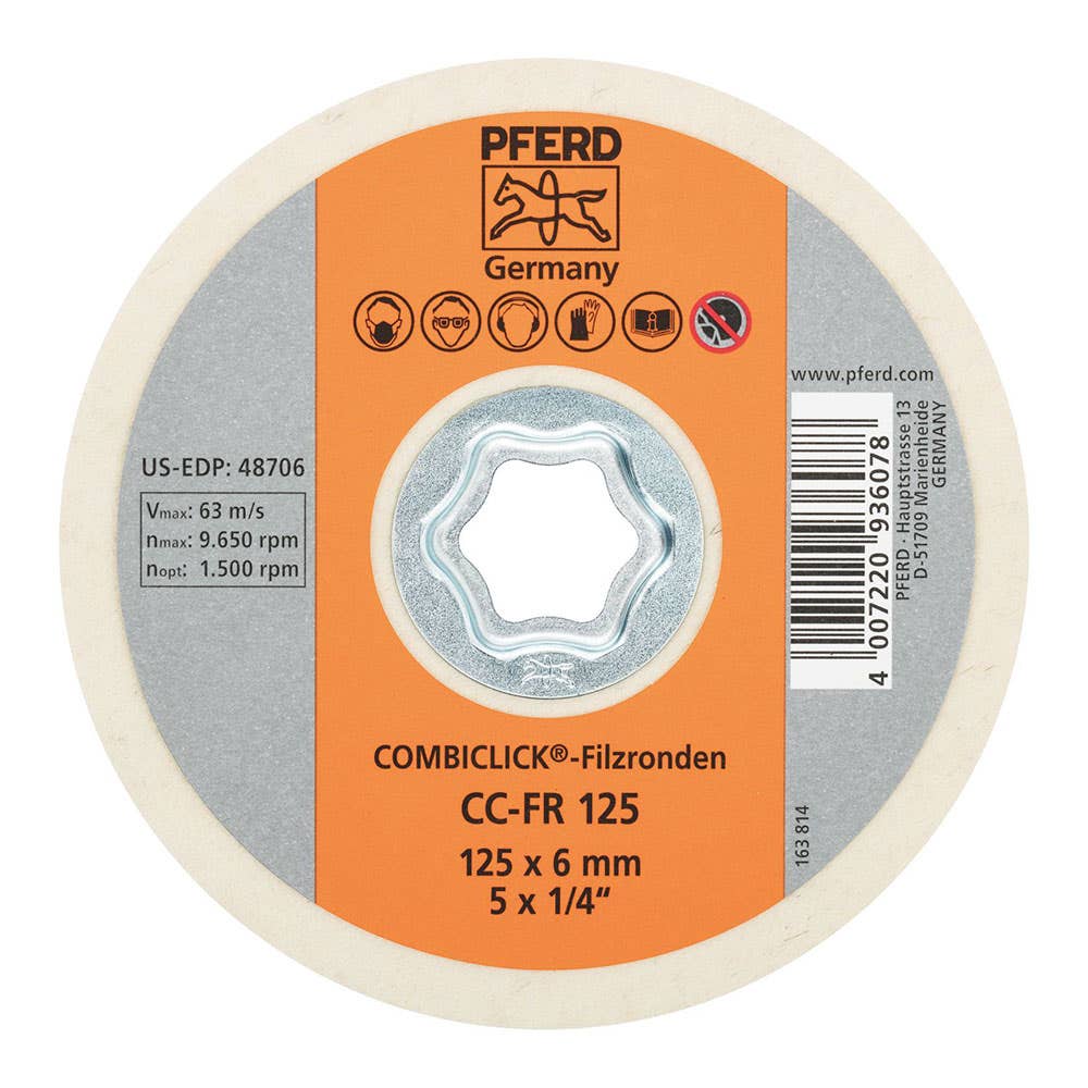 Disc Polishing 125mm Felt CC-FR 149853 42003025