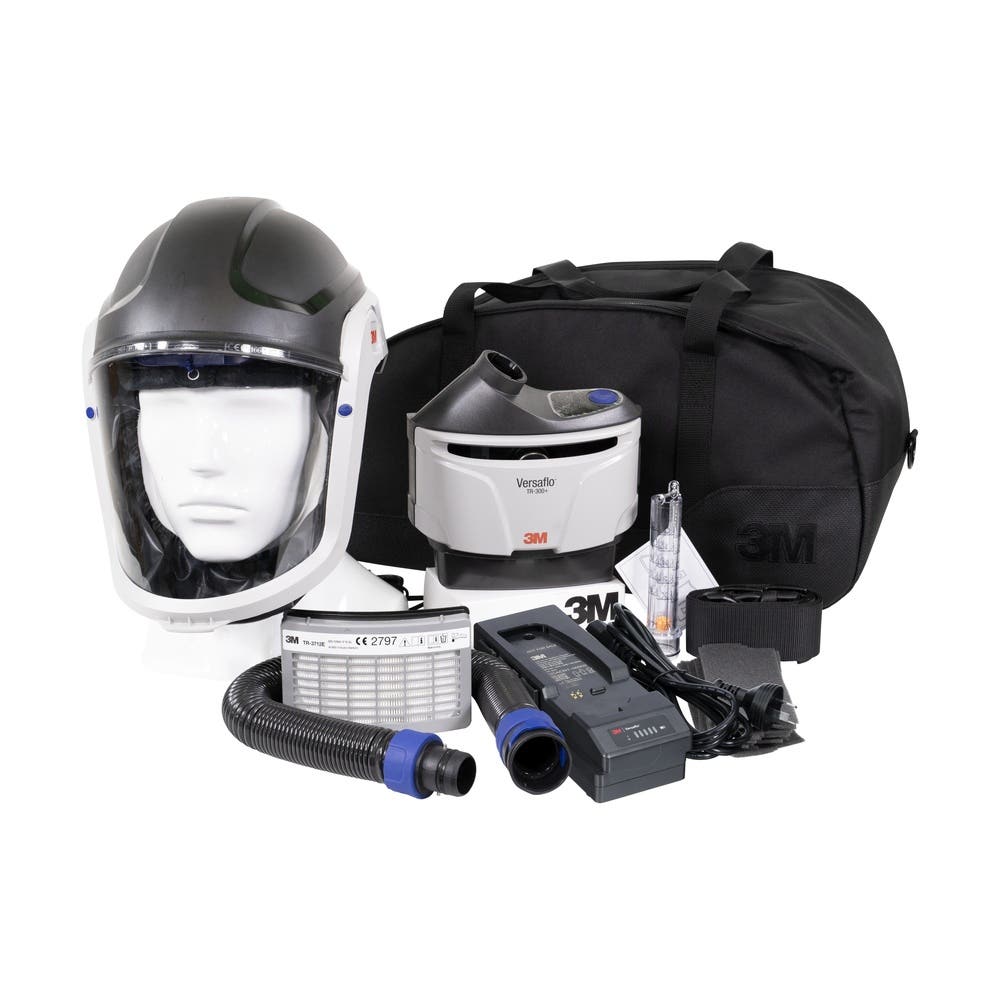 Versaflo&trade; TRM-307C PAPR Helmet Flame Resistant Faceseal & Charger_151474_7012869262