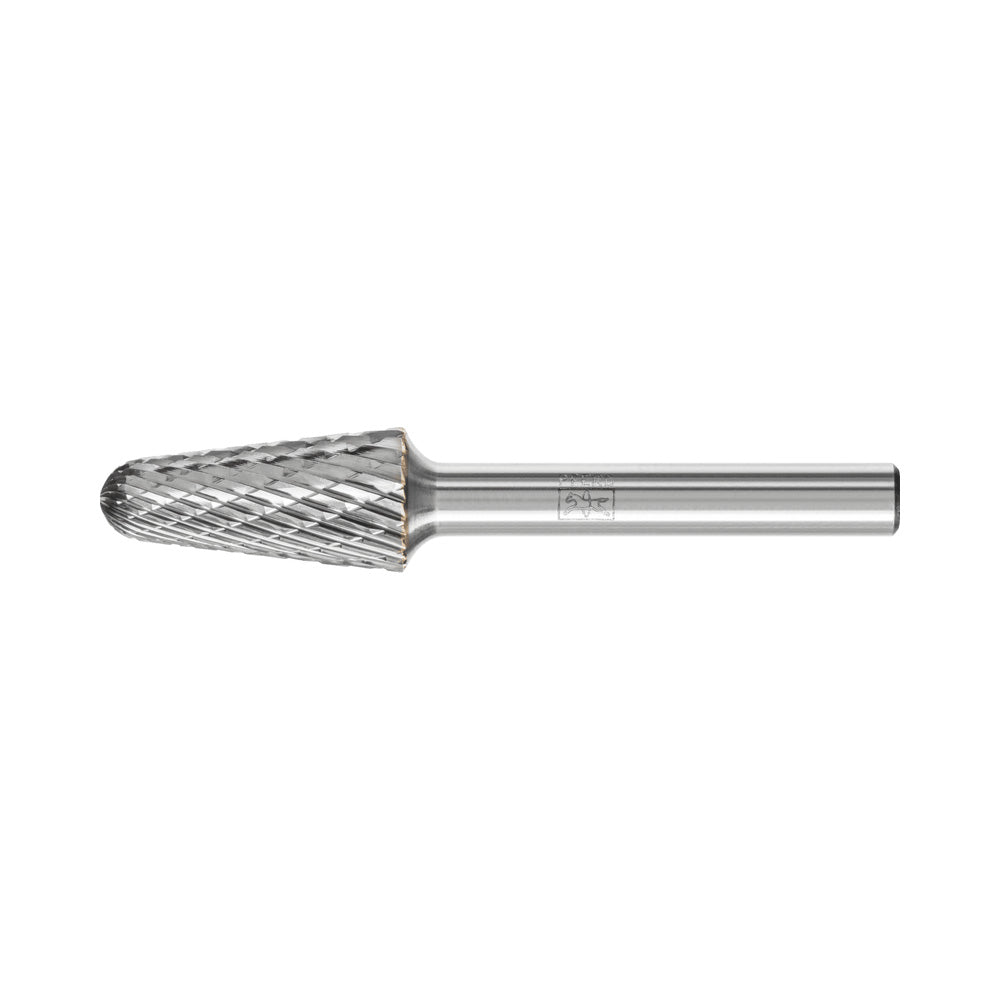 Tungsten carbide burr TOUGH tree shape radius end KEL 12x25mm shank 6mm_40107596_21000116