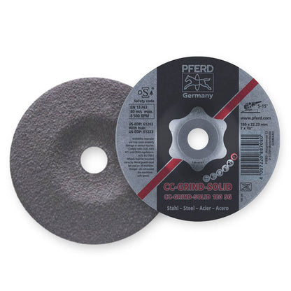 Disc Grinding 180mm Steel CC Grind Solid Pferd 153710 64185180