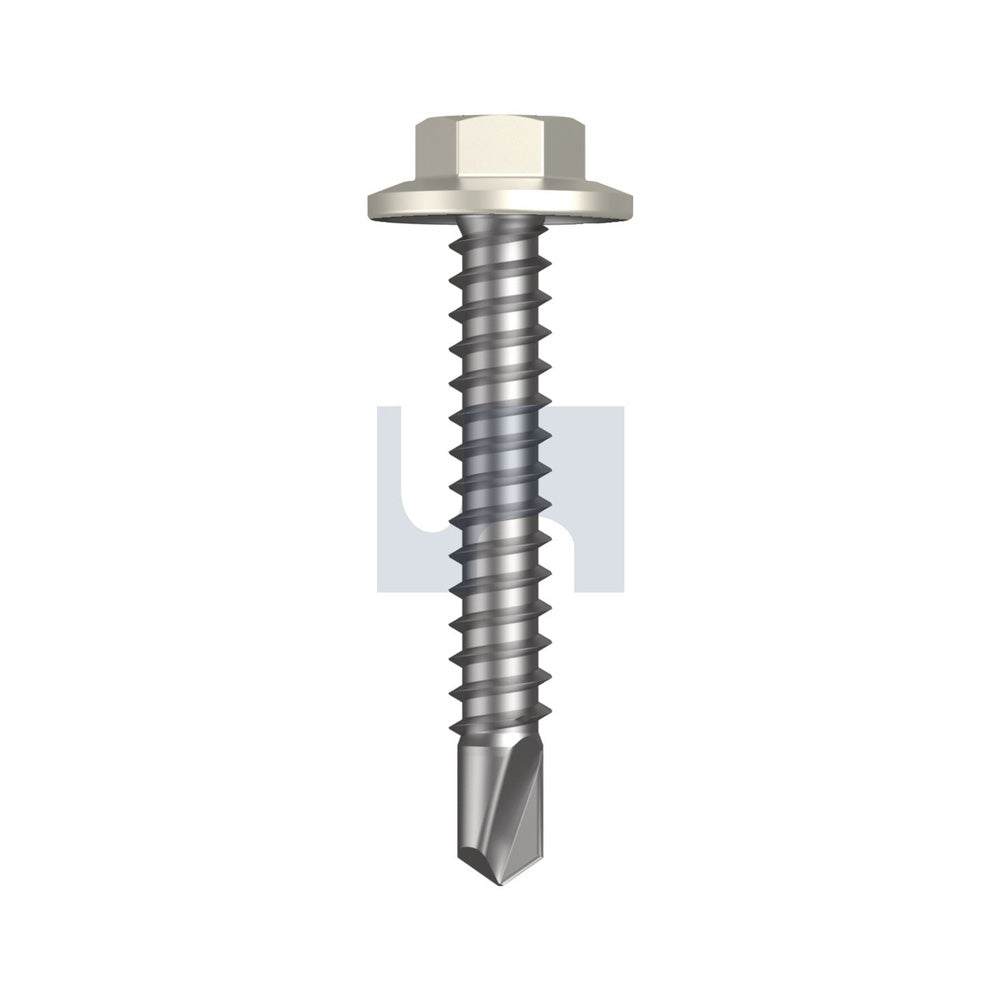 Metal Sds Flg Hex Hd Surfmist (Titania) -Cl4 As3566 #12-14 35 - Pk 1000_40095761_TSMM4FH1214035