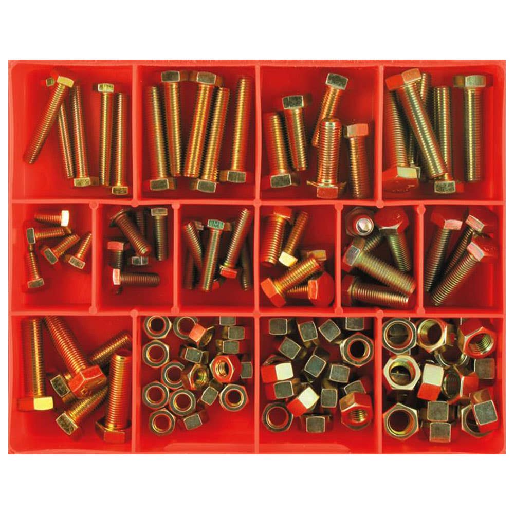 Grab Kit Screw Set + Nut UNF 11 Sizes 1/4-3/8'' 113 Piece 1603007 CA120