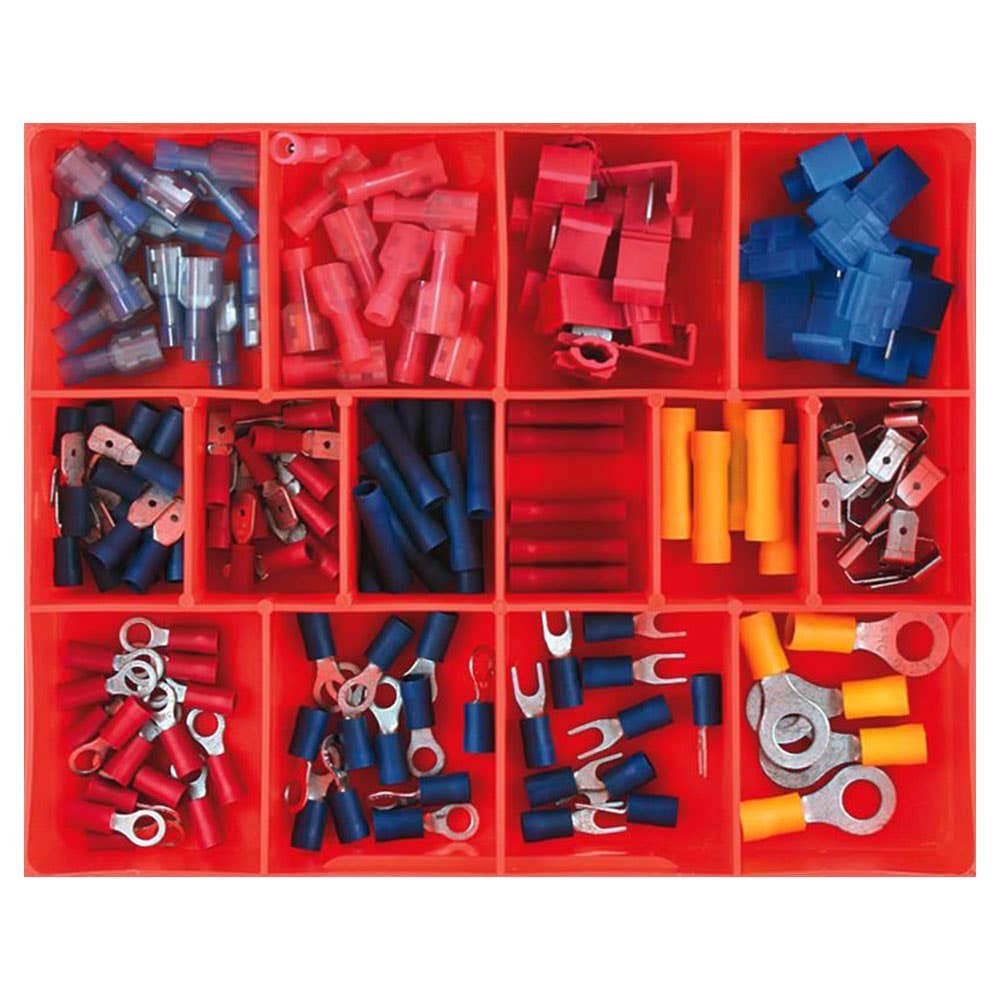 Grab Kit Terminal Wiring Crimp 14 Sizes 136 Piece CA161 1604007 CA161