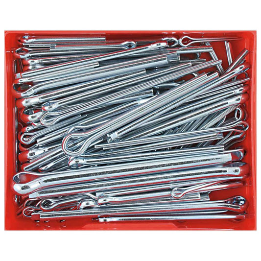 Grab Kit Pin Split Steel Large 11 Sizes 5-13mm Dia 93 Piece 1606001 CA280