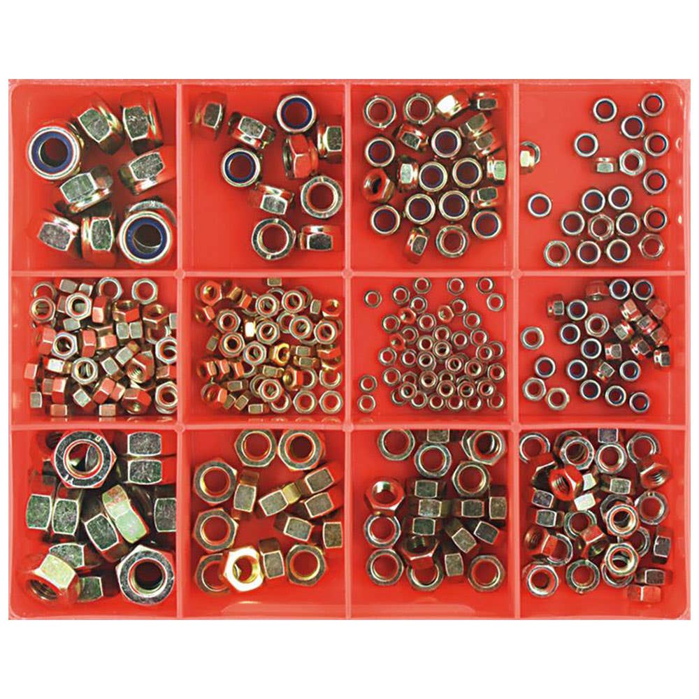 Grab Kit Nut Metric Standard + Self Locking 12 Sizes 320 Piece 1606003 CA300
