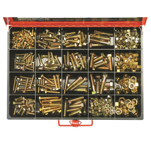 370 Piece Bolts, Set Screws & Nuts Kit Imperial 1607002 CA370