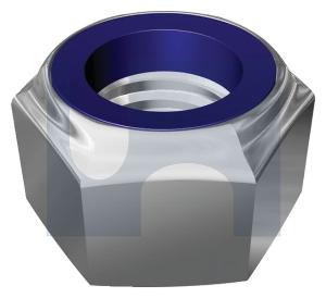Nut Hex Nyloc Insert Coarse Class 6 Zinc Yellow 24mm 79907588 NNYMZ2400P2