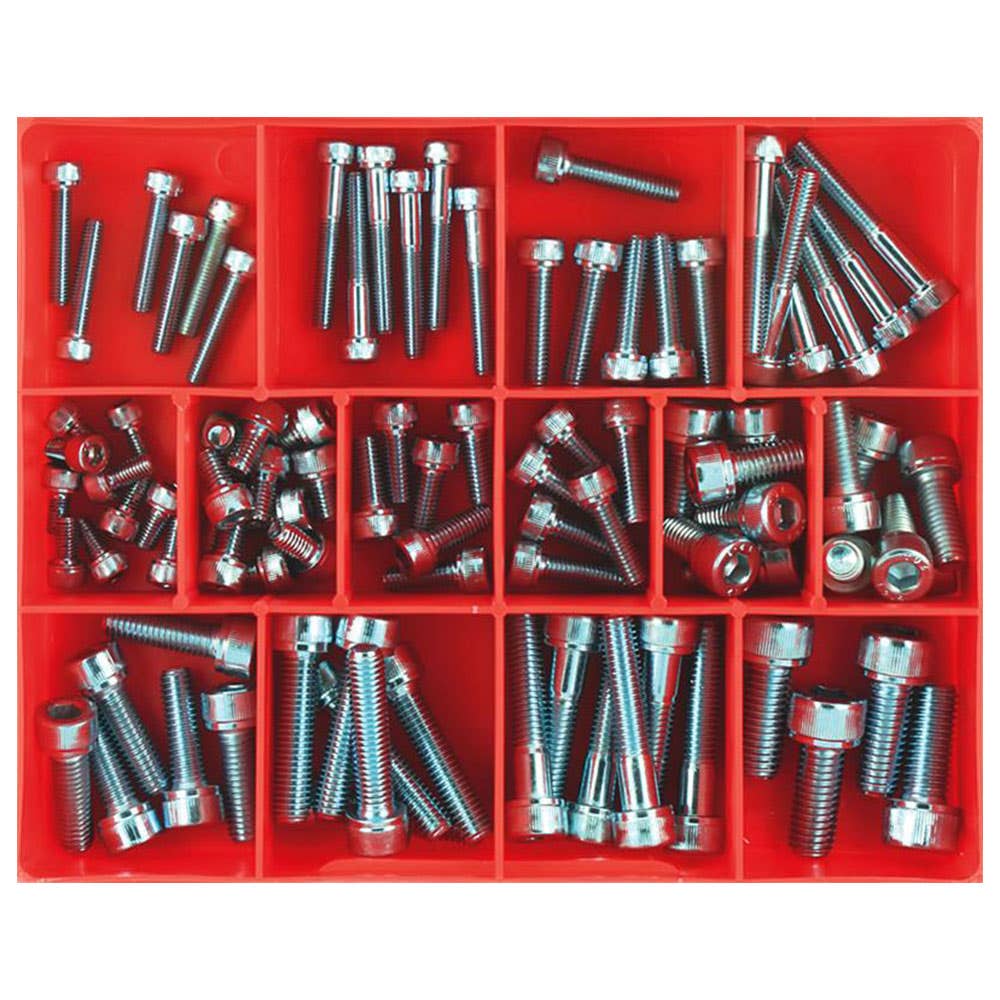 Grab Kit Screw Socket Head Cap Metric 14 Sizes 5-10mm Dia Champion 1612005 CA1417