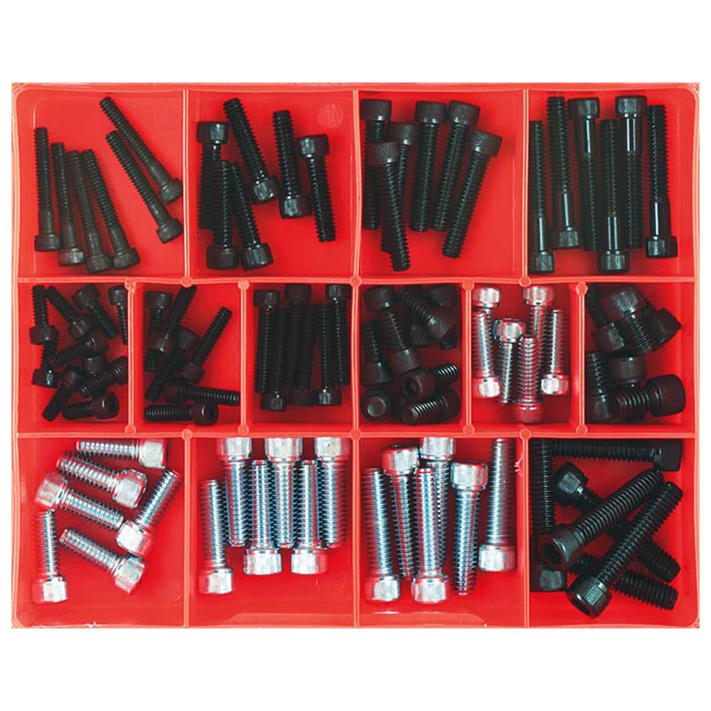 Grab Kit Screw Socket Head Cap Imperial 14 Sizes 3/16-5/16'' 1612006 CA1418