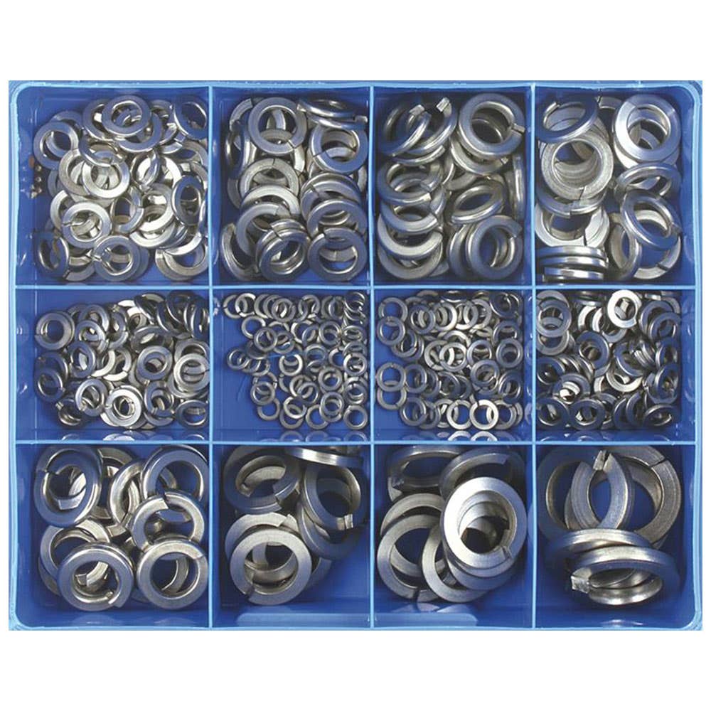 Grab Kit Washer Spring 304 Stainless Steel 12 Sizes 5/32-3/4'' 1614002 CA1840