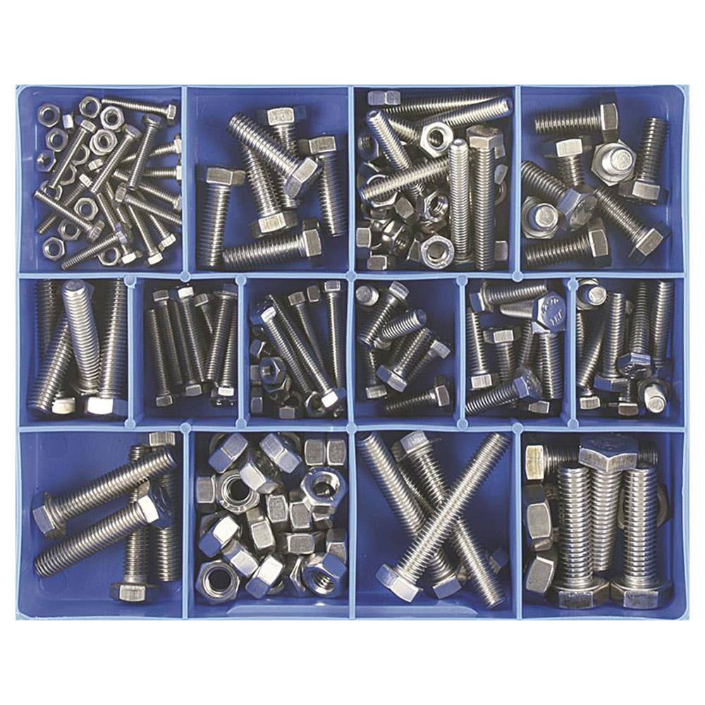 Grab Kit Screw Set + Nut 304 Stainless Steel 13 Sizes 4-10mm 1614005 CA1870