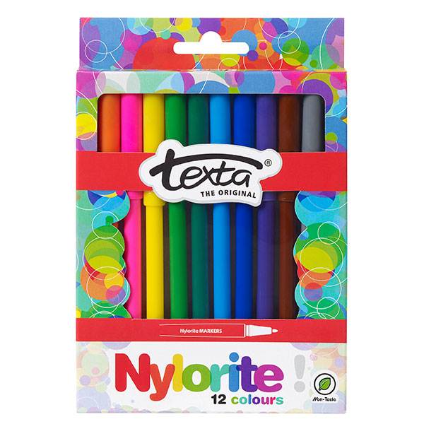 Texta Nylorite Colouring Marker Pack 12_16181500_49872