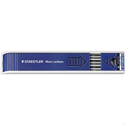 Staedtler Mars Leads 200 Hb 2mm Graphite Pack 12 16241500 200-HB