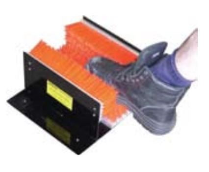 Cleaner Boot Brush Heavy Duty Flat Base 288167 JBC2