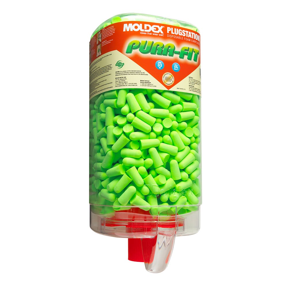 PlugStation Disposable Earplugs Dispenser 163507 6845