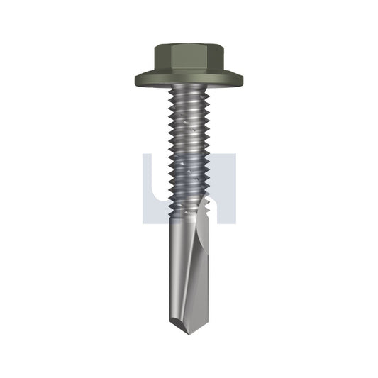 S500 Sds Flanged Hex Head Mangrove - Cl4 As3566 #12-24 32 - Pk 1000_40098392_TMA54FH1224032