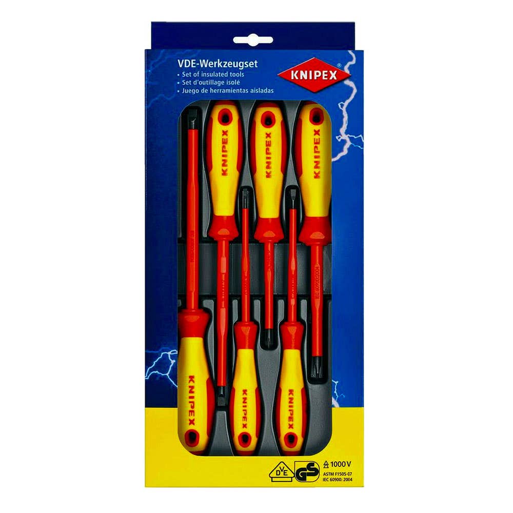 6 Piece 1000V Screwdriver Set 167895 002012V01