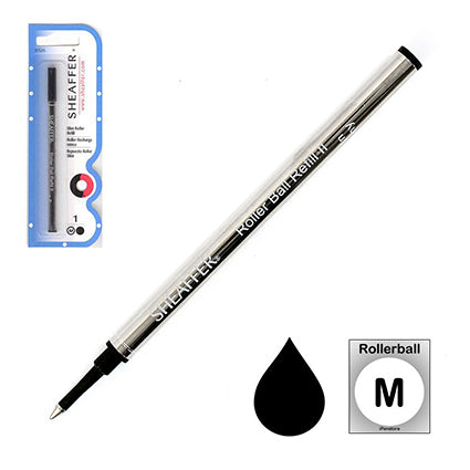 Sheaffer Slim Rollerball Pen Refill Medium Black_16897603_110434