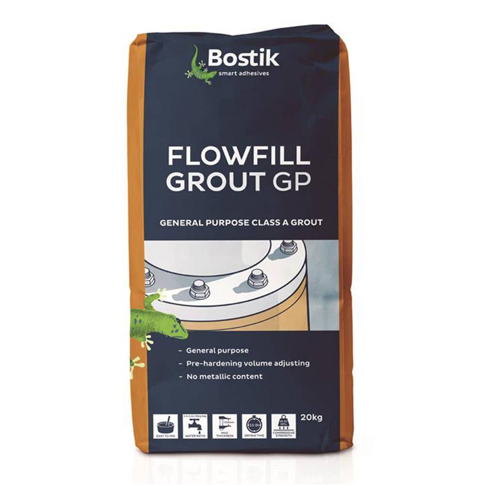 Grout General Purpose Flowfill GP 20kg 30840122 Bostick 171050 30840122