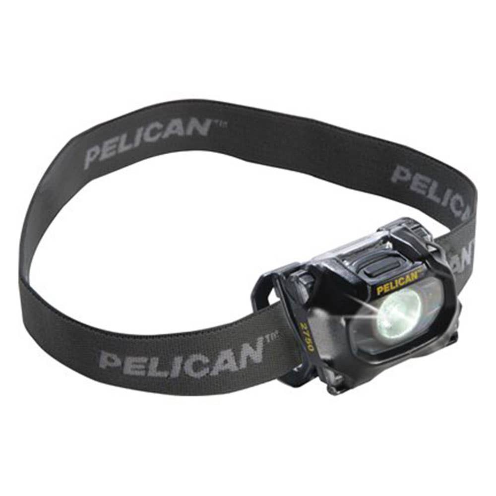 Headlight LED 63-193 Lumens 3 X AAA Black HeadsUp Pelican 173522 PE2750BG3