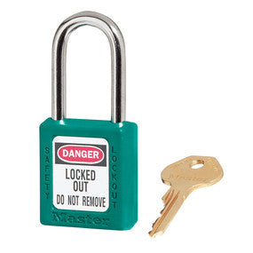 Padlock Lockout 0410 38/44mm Teal KA - Set Of 4 273219 0410TEL-4XX6004