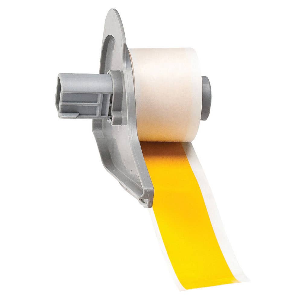 Label Indoor/Outdoor Vinyl Yellow 25.4mm x 15.24m For BMP71 Brady 175024 173271