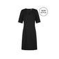 1761WD Elliot S/S V Neck Poly Stretch Dress_1761WD