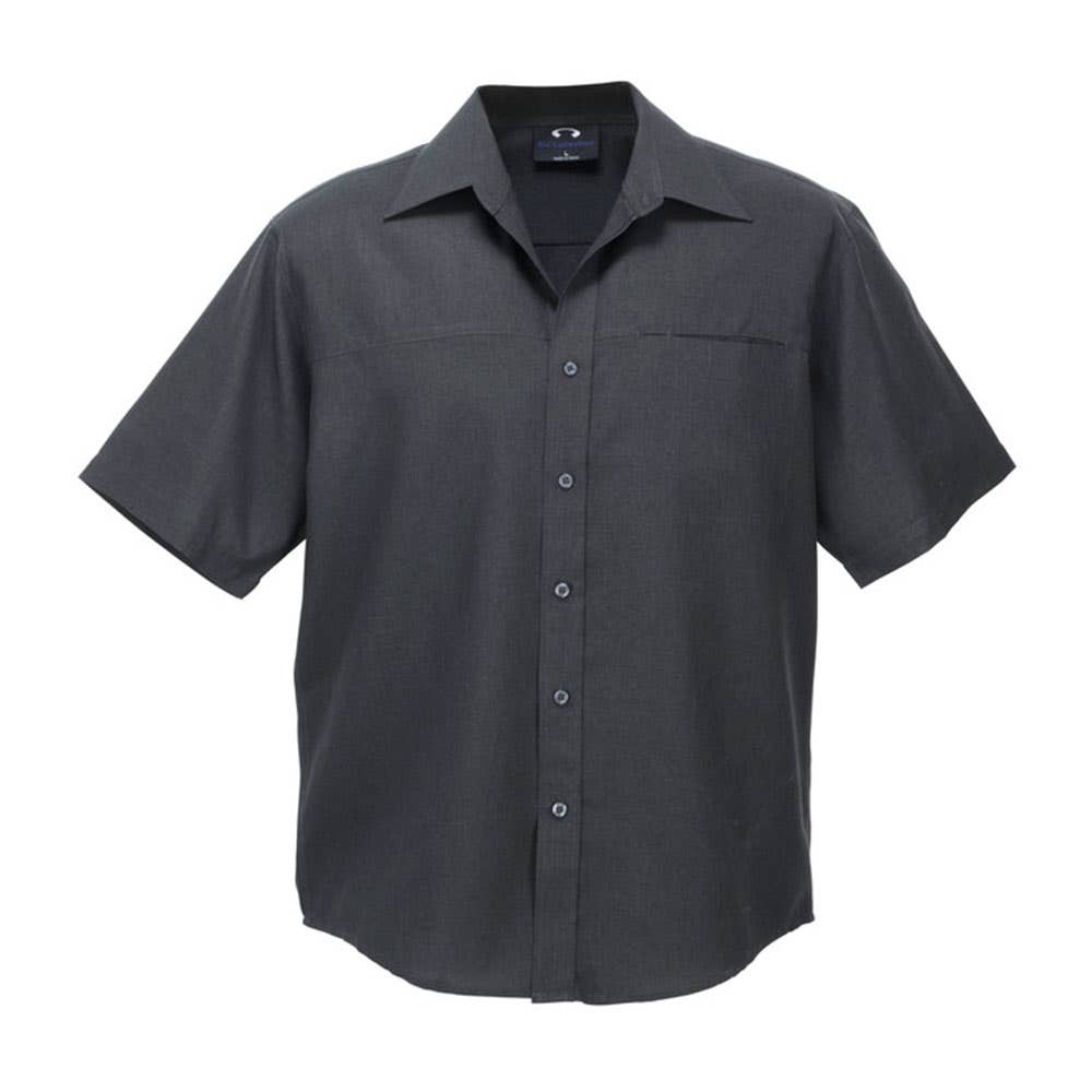 Oasis Biz Comfortcool Short Sleeve Charcoal 2XL Shirt SH3603 182368 SH3603-CHA-2XL