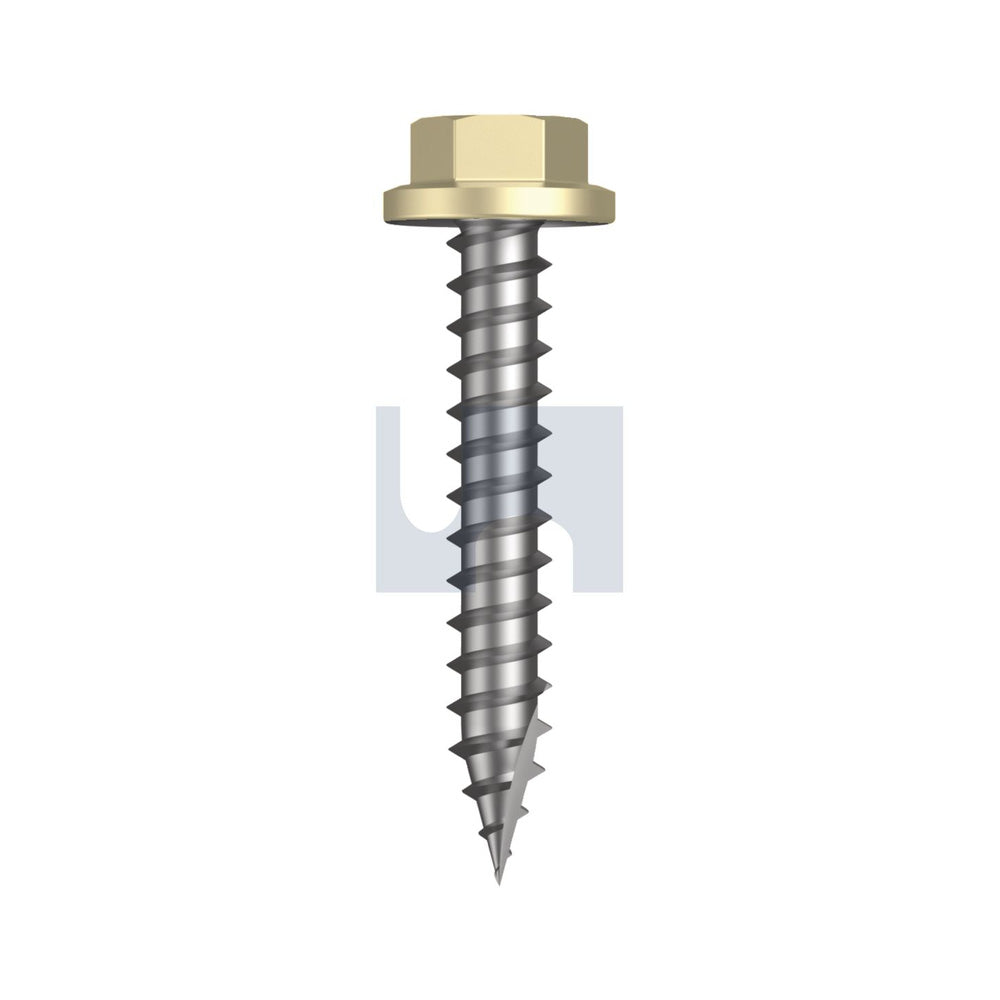 17 Flg Hex Hd Sandbank (Straw) -Cl4 As3566 #14-10 40 - Pk 1000_40095679_TSAW4FH1410040