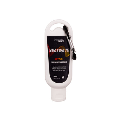 Sunscreen Force360 Heatwave 50+ Lotion 50ml Carabiner_620219_SPHW50C-50