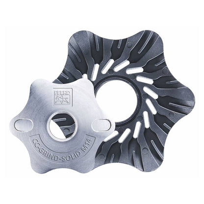Flange Set Clamping 5/8'' CombiClick Grind Solid 115mm + 125mm Pferd 414178 33500115