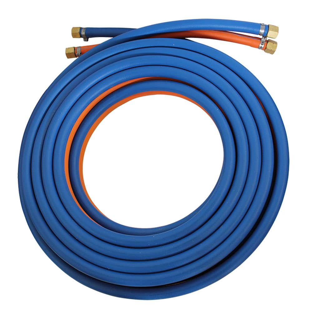 Harris Oxy/LPG Twin Welding Hose Fitted Assembly 10mm x 15m 195285 10BOTH15M+F