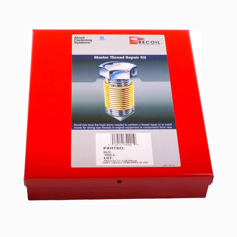 Thread Repair Kit Spark Plug 3/8D 14mm x 1.25 Recoil 1842051 38140