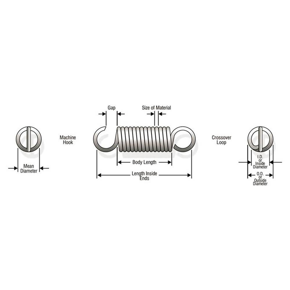 Spring Tension Century 1 x 12'' 1857127 0303CENT