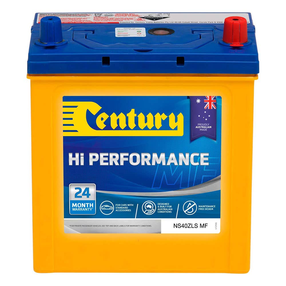 Battery Car 12V 330CCA 60RC NS40ZLS Century 187366 NS40ZLS