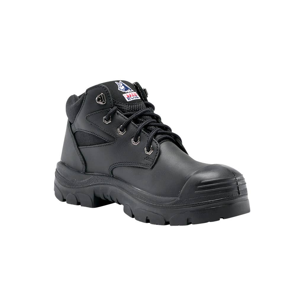 382108 Whyalla Lace-Up Safety Boots with Nitrile Outsole & Bump Cap SB382108