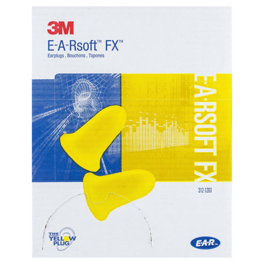 E-A-Rsoft&trade; FX Hi-Vis Uncorded Earplugs Class 5 200 Pairs_188022_7000029951