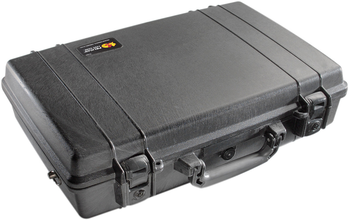 Case Laptop + Foam Inserts 451 x 289 x 105mm Internal Black Pelican 91708070 PE1490B