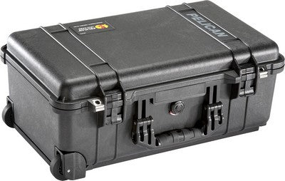 Case Carry On No Foam Insert 502 x 279 x 193mm Internal Black Pelican 91700226 PE1510BNF