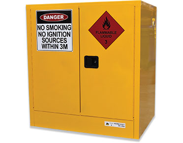 Class 3 Flammable Liquids Storage Cabinet Wide 250L 40015639 SCIRF250W