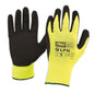 Gloves Latex Foam Hi Vis Yellow Size 7 ProChoice_189114_LFN7