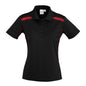 Shirt Polo S/S Womens Polyester United Biz BAE Logo BAEP244LS