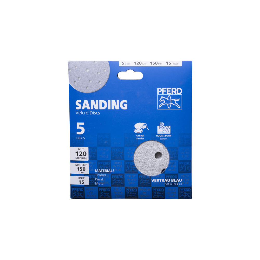 POS uni. alu. oxide hook and loop-backed abrasive disc KSS ECO AC 150 A120_40108426_45017918