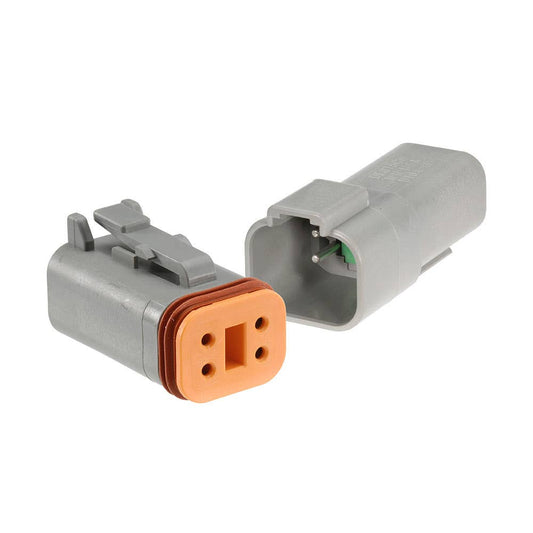 Deutsch 4 Way Connector With Terminals Wedge And Seals 197592 57424BL
