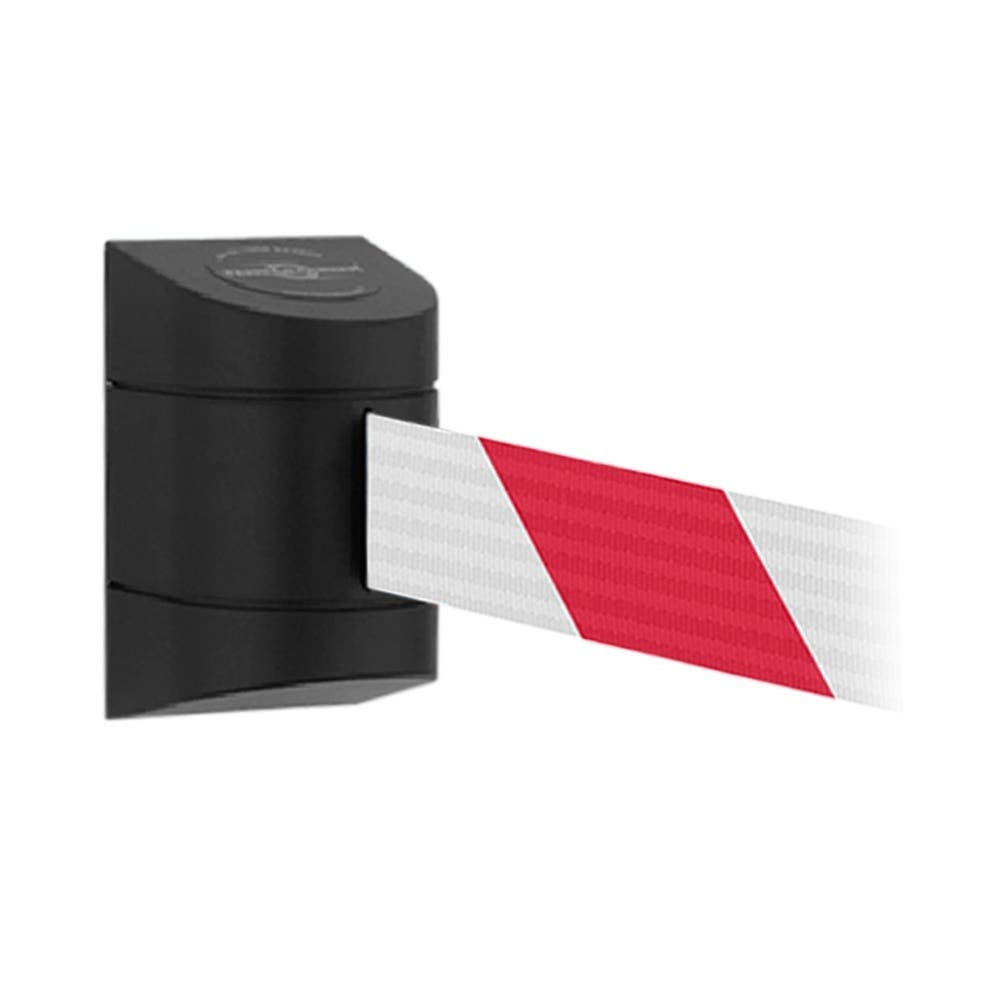 Retractable Barrier Unit Wall Mount Red/White 7.7m 198074 852004