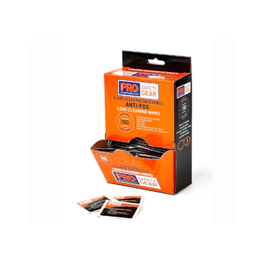 Tissues Cleaning Lens Anti Fog + Anti Static Pk 100 198714 AFW100