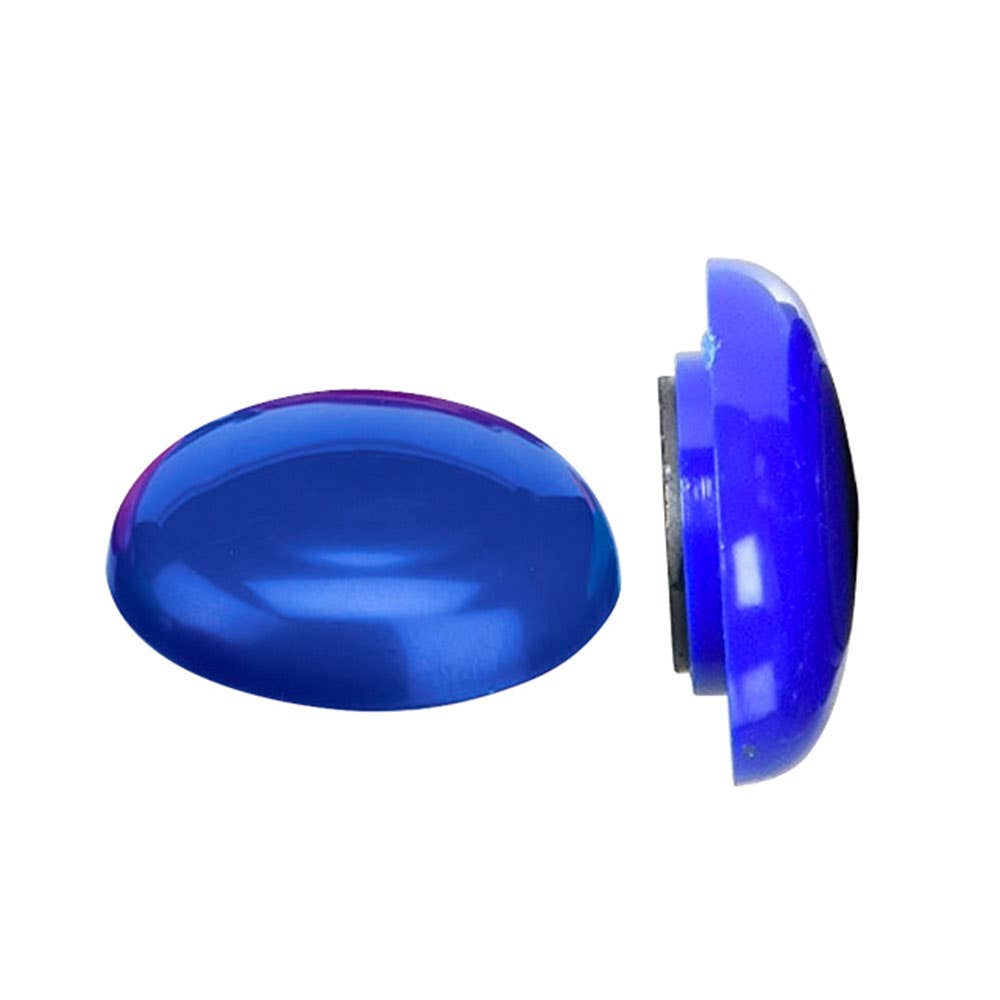 Button Magnetic Whiteboard 20mm Blue Pk 10 199639 QTTMB2200