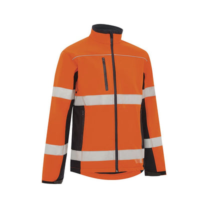 Jacket Biomotion Softshell Poly 310gsm Orange/Navy XL Workit_40113846_3018ONXL